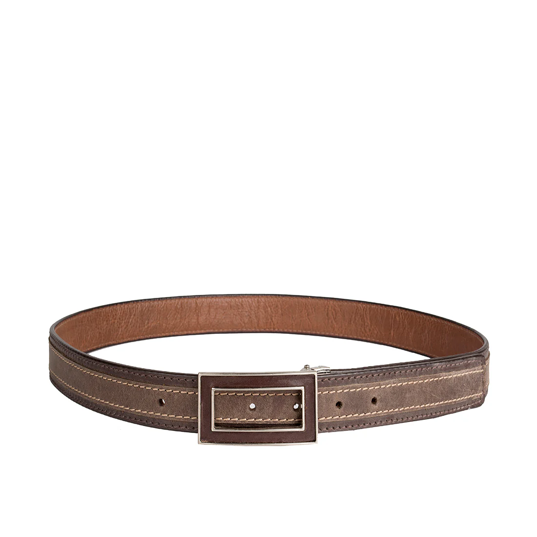Adler Men's Brown Reversible Leather Belt