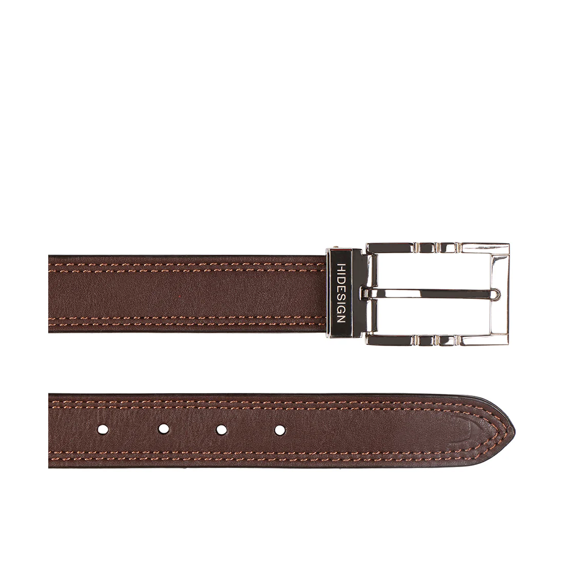 Adrian 02 Men's Brown Non Reversible Leather Belt - Image 3