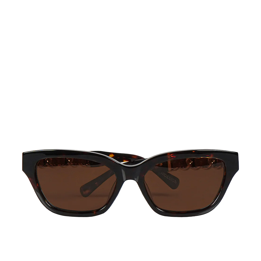 Aegina Women's Brown Cat Eye Sunglasses
