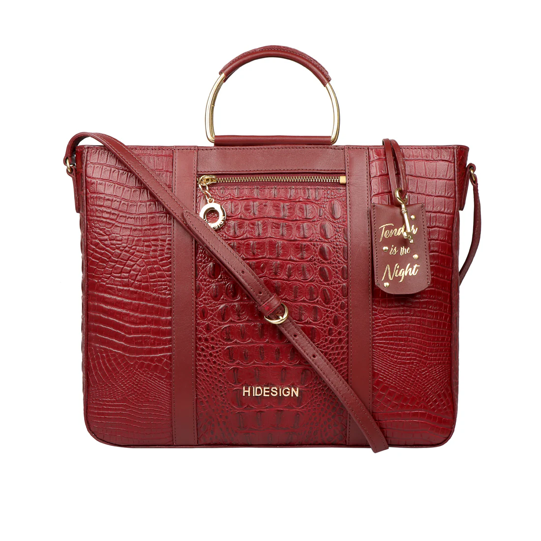 Affair 03 Marsala Leather Laptop Bag - Image 2