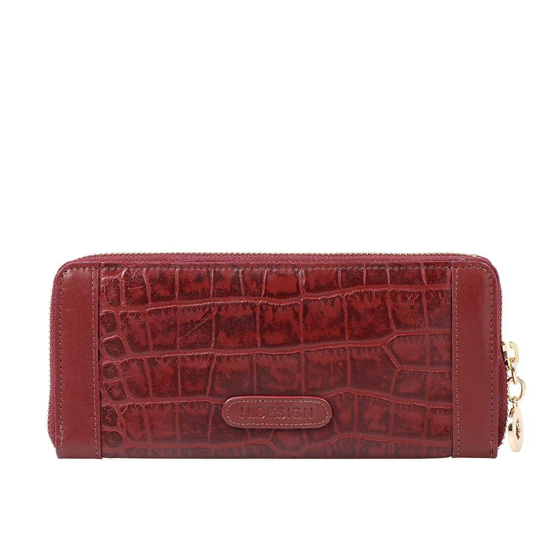 Affair W1 Marsala Leather Zip Around Wallet - Image 3