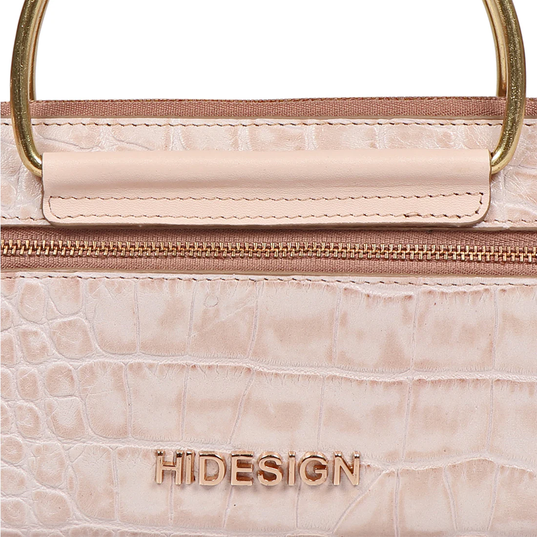 Affair W2 White Leather Zip Around Wallet - Image 4