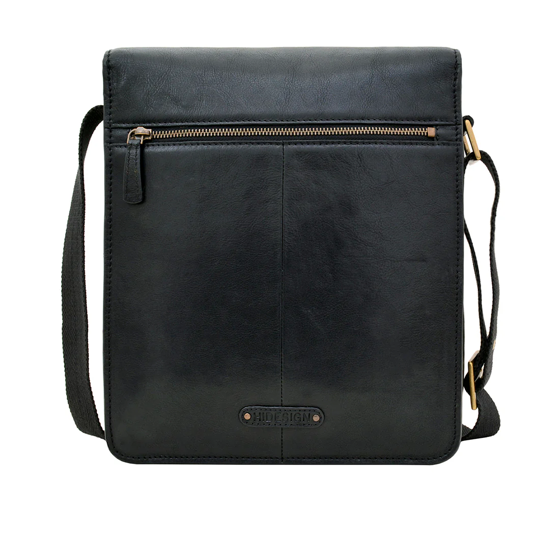 Aiden 02 Black Leather Crossbody - Image 4