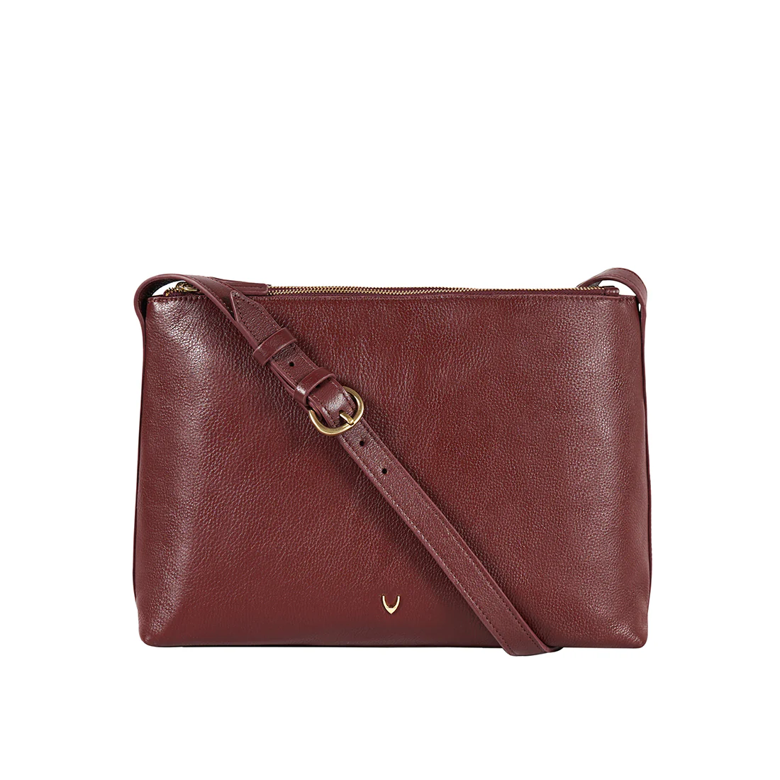Akasaka 04 Marsala Leather Shoulder Bag