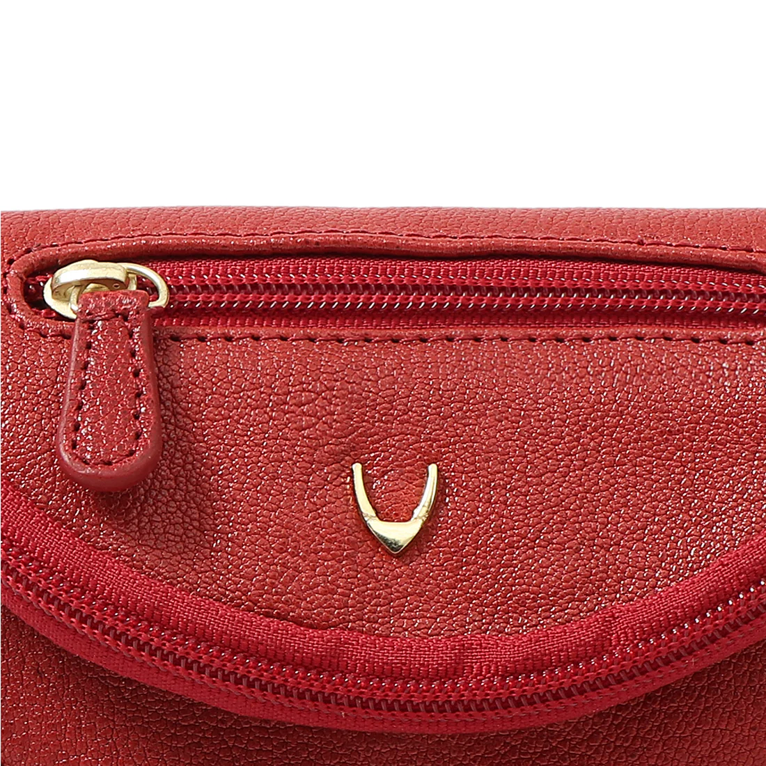 Akasaka 05 Red Leather Belt Bag - Image 5
