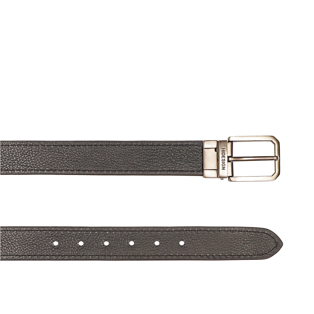 Aldo Men's Tan Reversible Leather Belt - Image 6