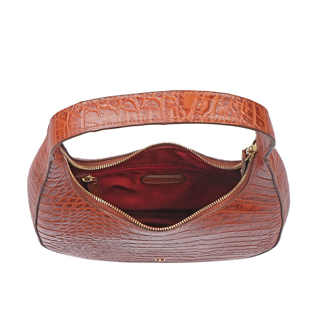 Alicia 02 Tan Leather Shoulder Bag - Image 6