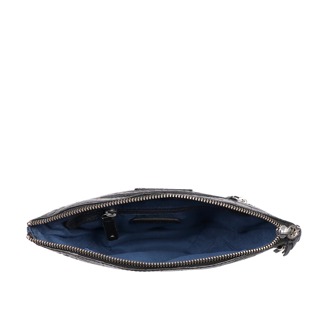 Alicia 03 Black Leather Shoulder Bag - Image 6