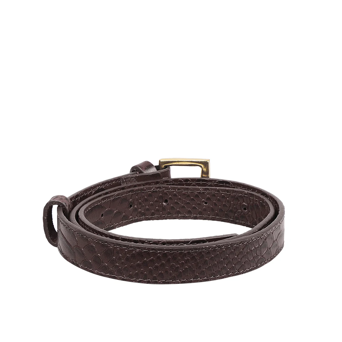 Alicia 04 Brown Leather Belt Bag - Image 6