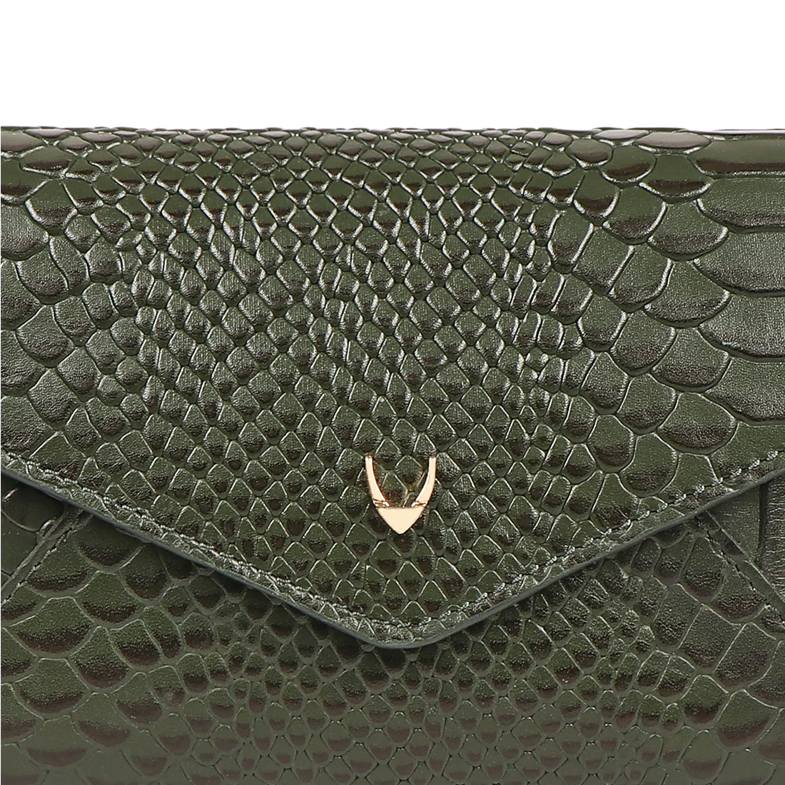 Alicia 04 Green Leather Belt Bag - Image 5