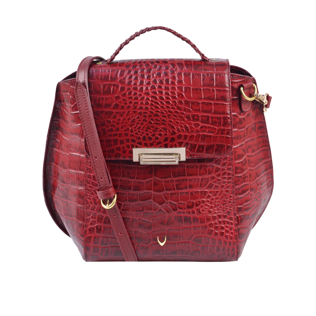 Alive 03 Red Leather Satchel