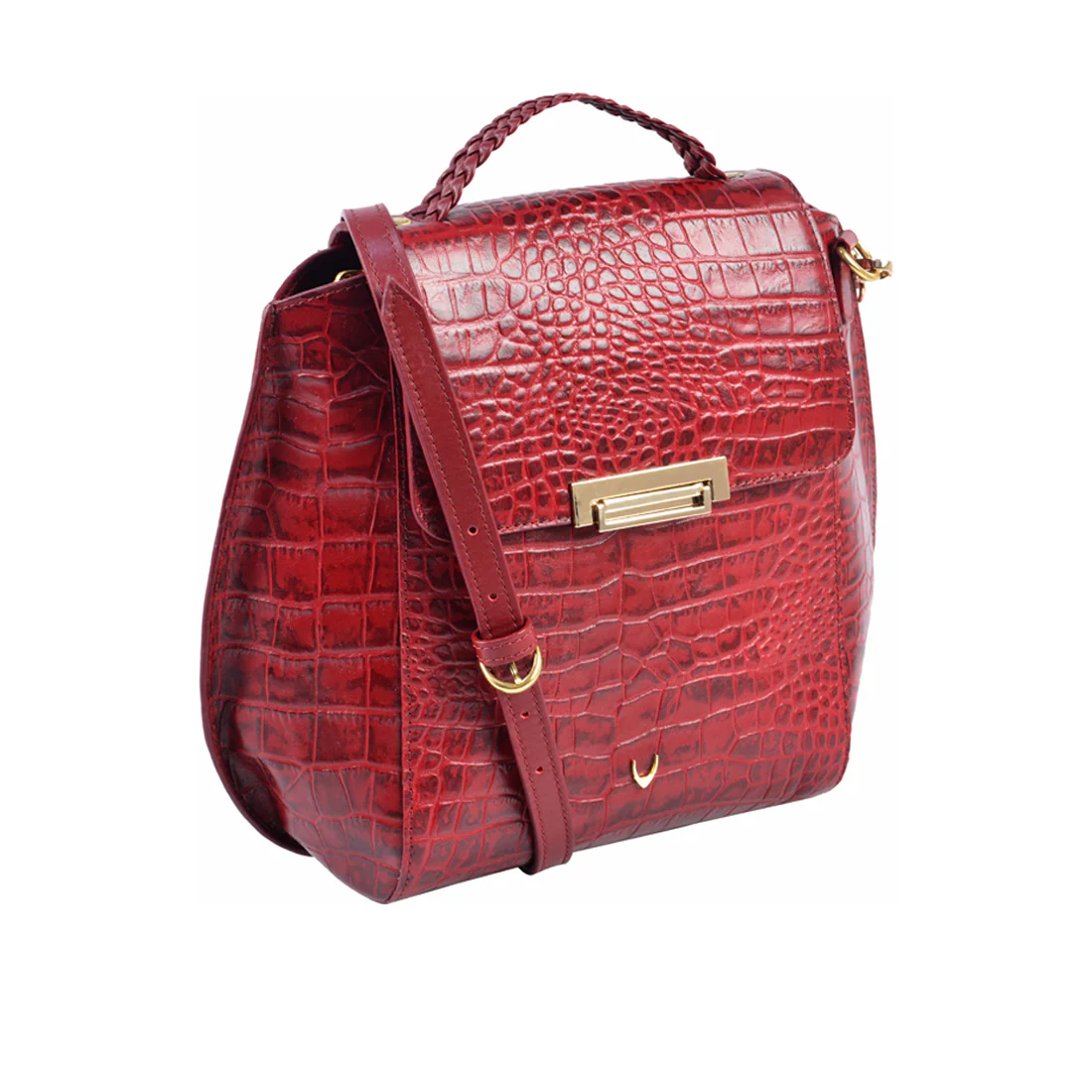 Alive 03 Red Leather Satchel - Image 2