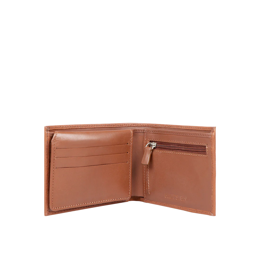Altair W1 Tan Leather Bi-Fold Wallet - Image 4