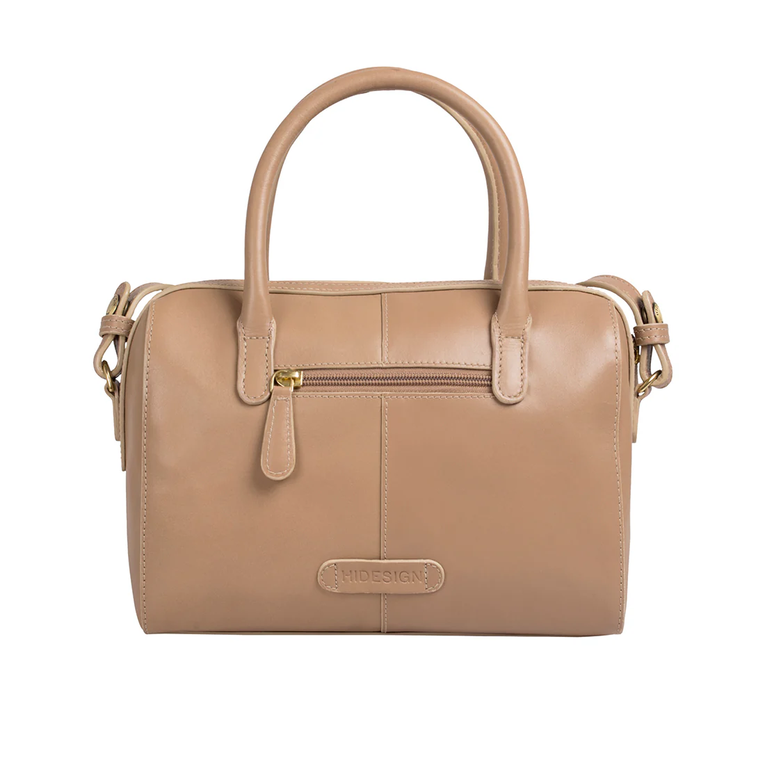 Amaretto 01 Nude Leather Satchel - Image 3