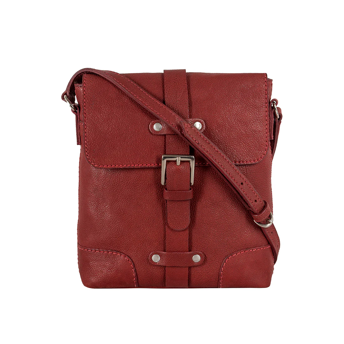 Americano 01 Marsala Leather Crossbody