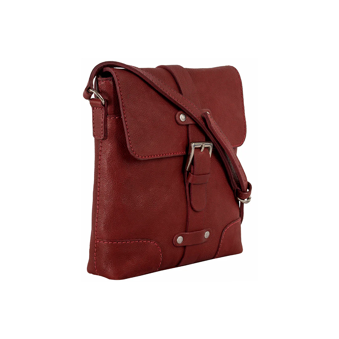 Americano 01 Marsala Leather Crossbody - Image 3