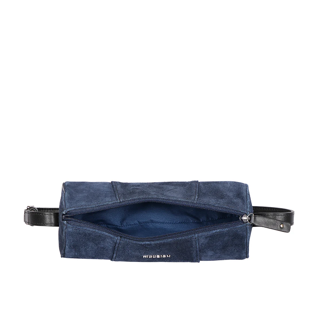 Amy 01 Blue Leather Shoulder Bag - Image 6