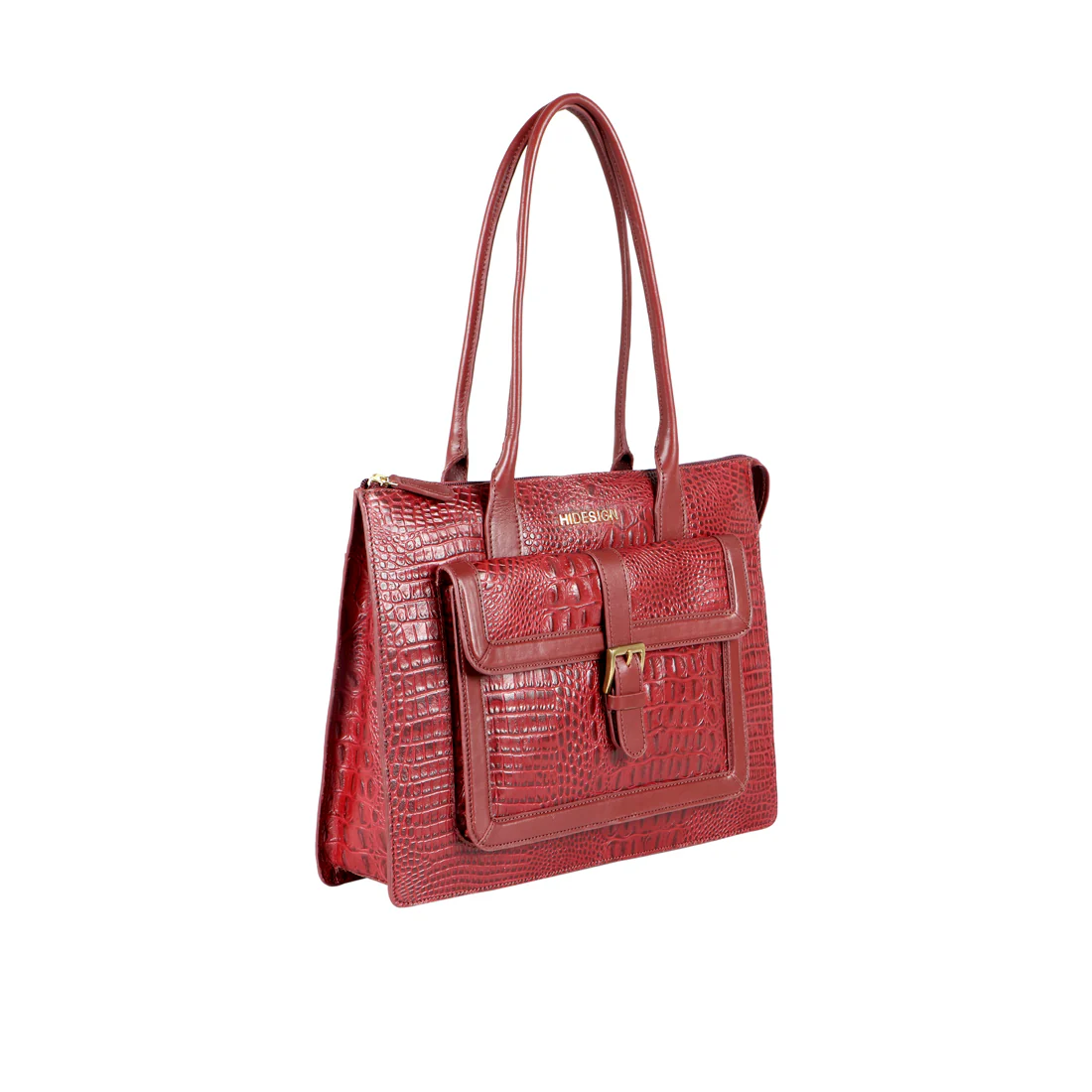 Angelina Sb 02 Marsala Leather Laptop Bag - Image 3