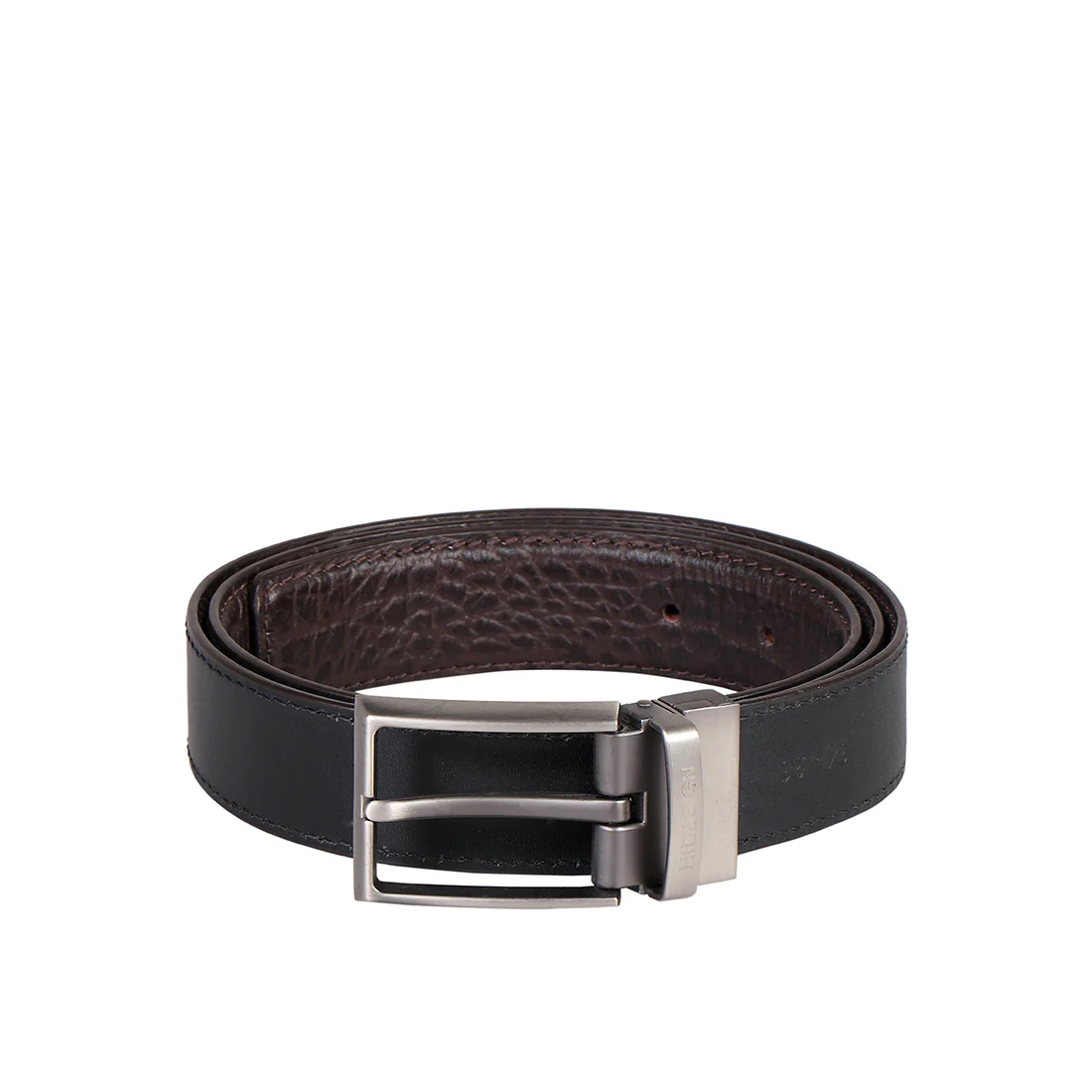 Antonio Men's Brown Reversible Leather Belt - Image 3