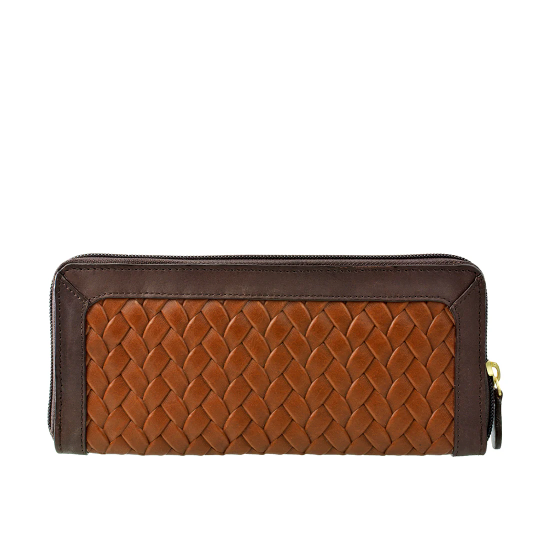Ara W2 Tan Leather Zip Around Wallet - Image 2