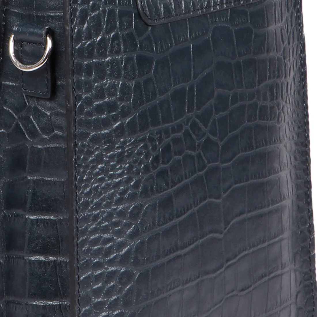 Arica 01 Blue Leather Crossbody - Image 5