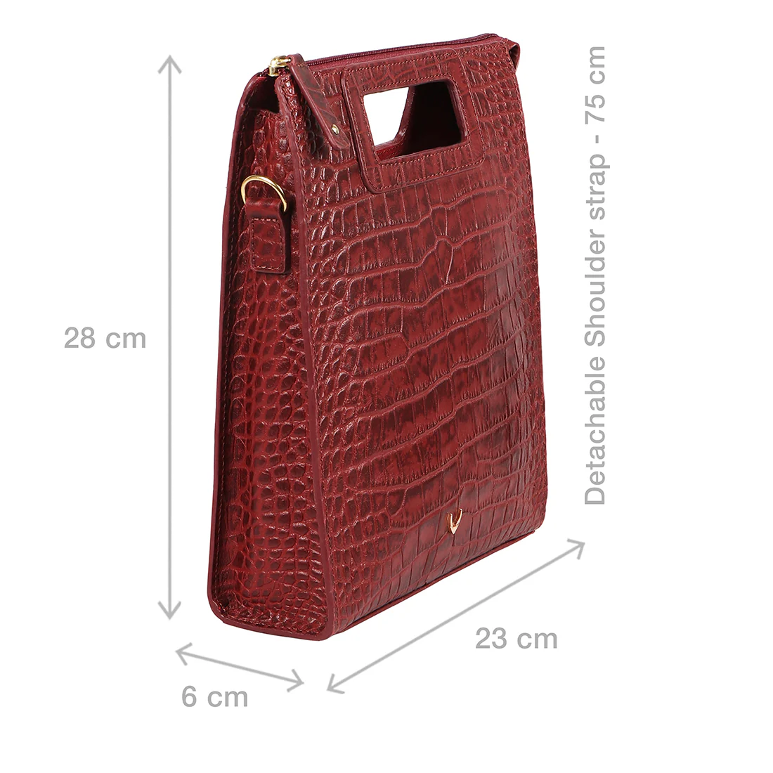 Arica 01 Red Leather Crossbody - Image 3