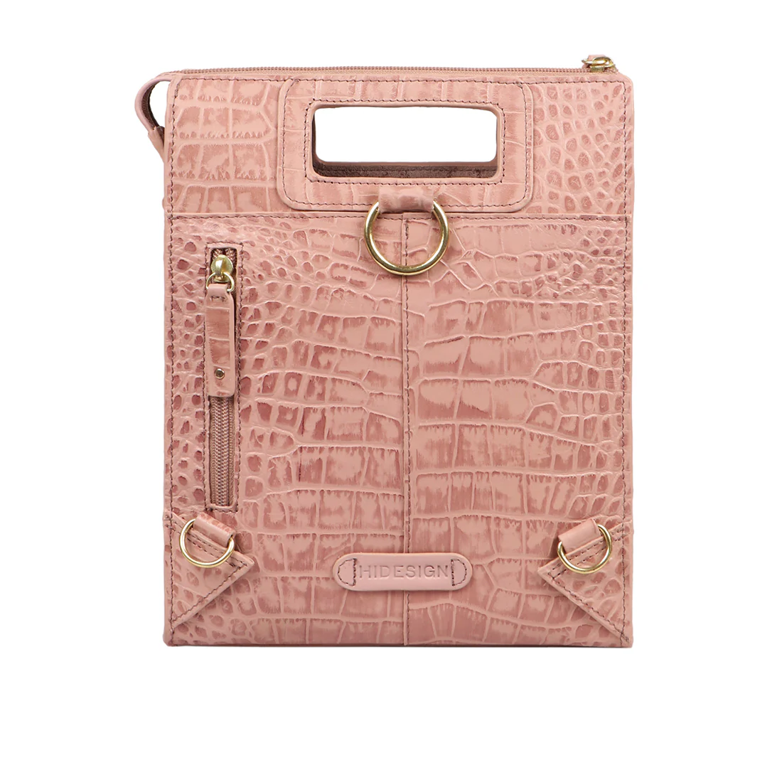 Arica 01 Pink Leather Crossbody - Image 4