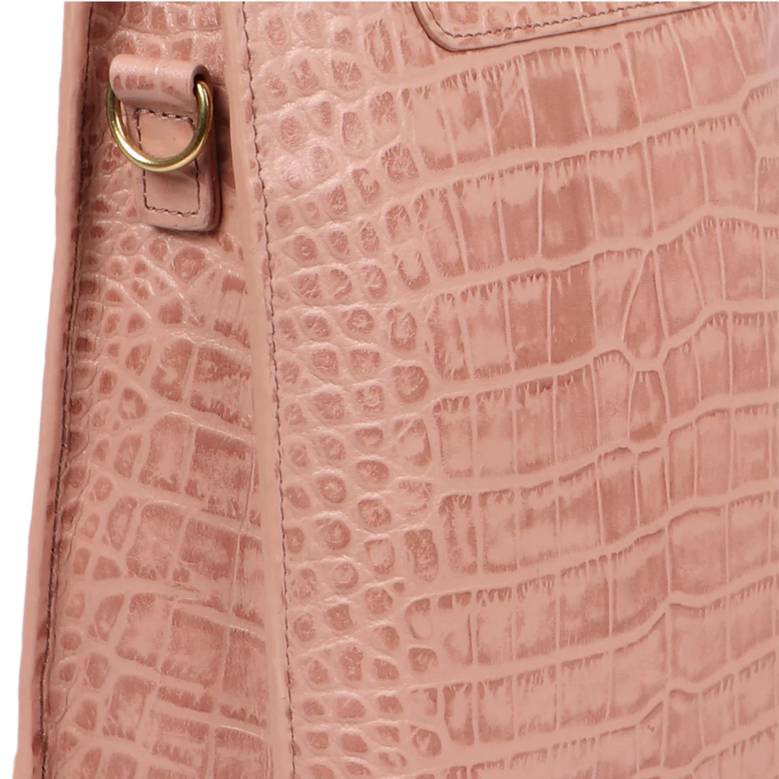 Arica 01 Pink Leather Crossbody - Image 9