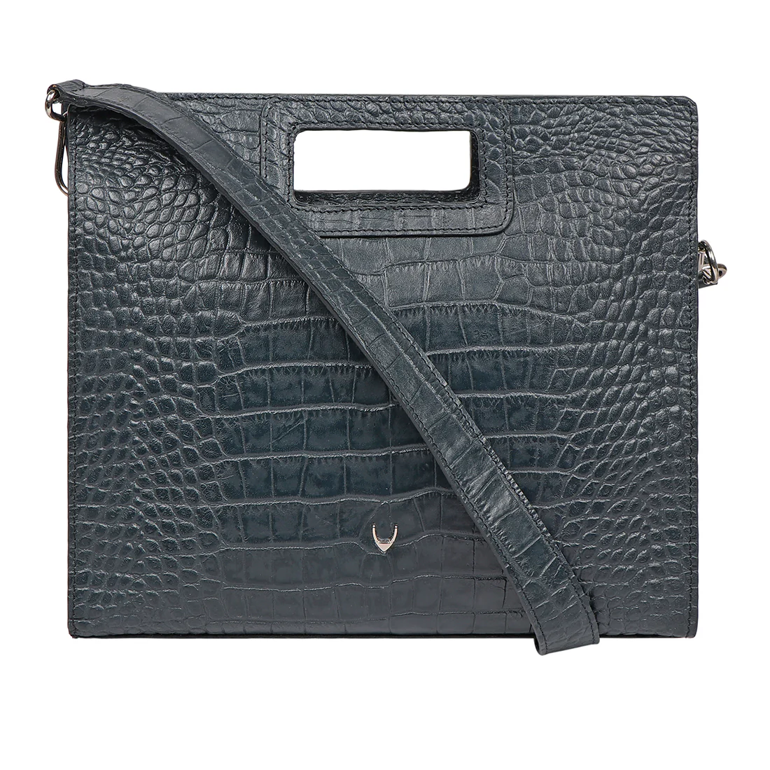 Arica 02 Blue Leather Crossbody - Image 2