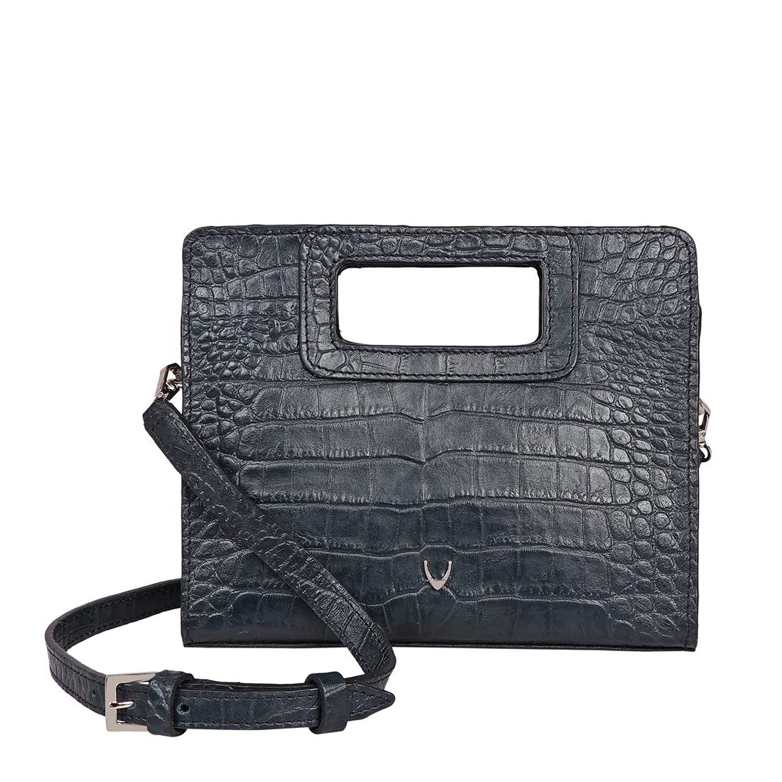 Arica 03 Blue Leather Crossbody - Image 2