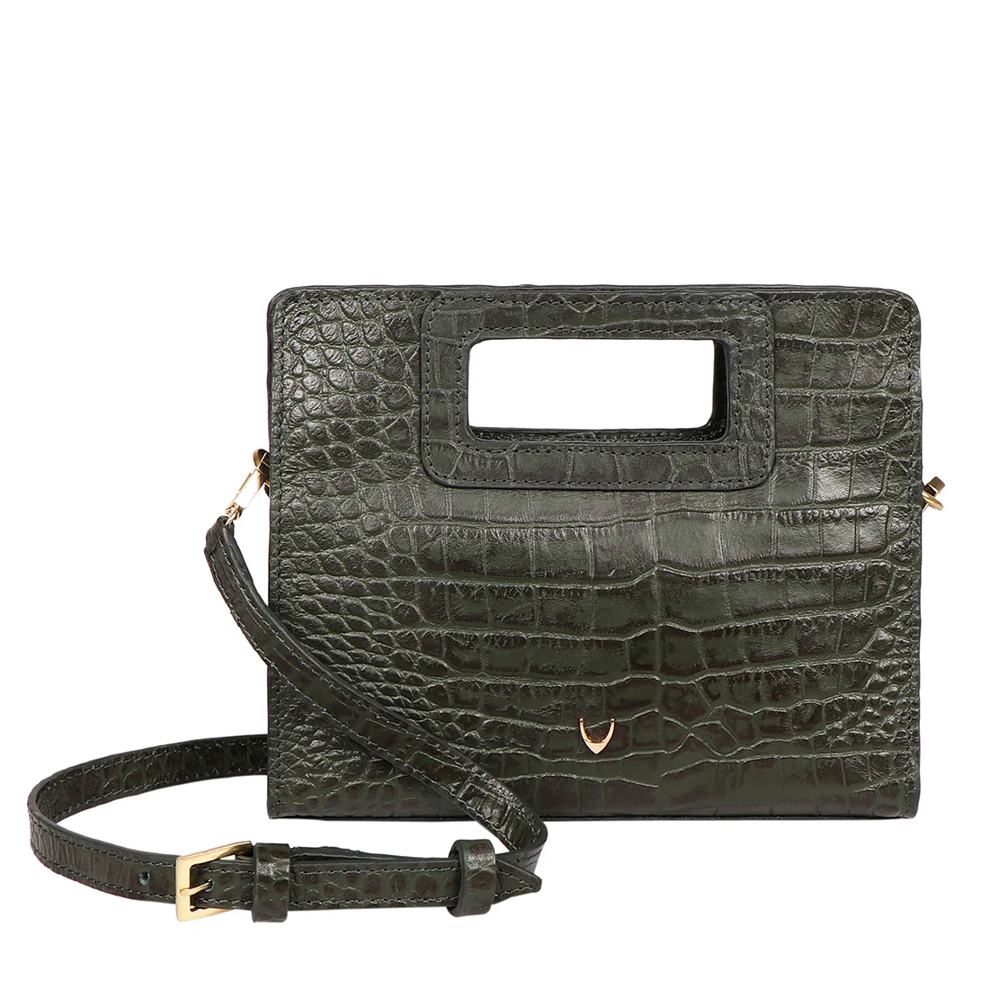 Arica 03 Green Leather Crossbody - Image 2