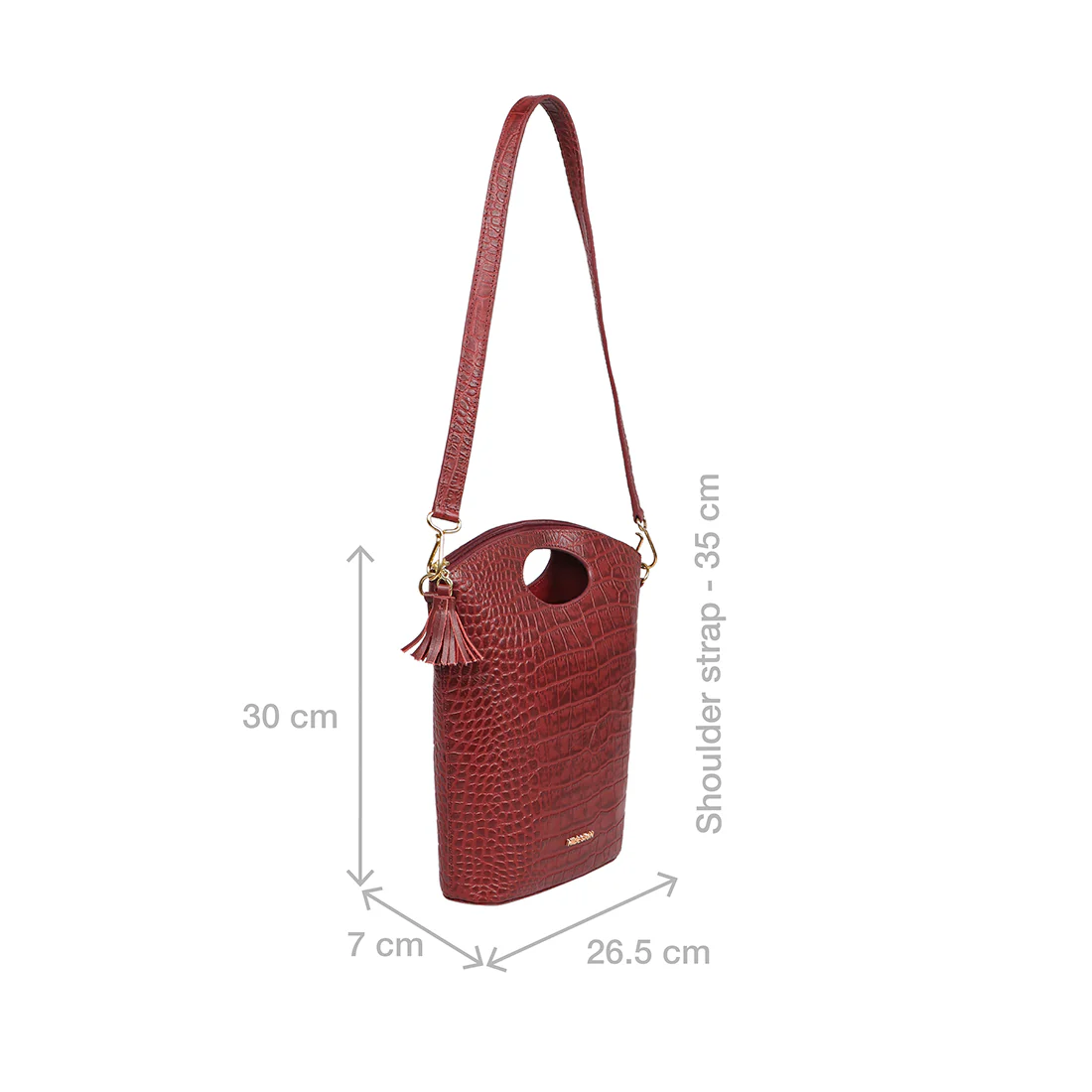 Arica 04 Red Leather Crossbody - Image 4