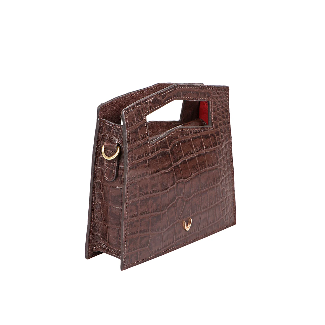 Arica 05 Brown Leather Sling Bag - Image 3