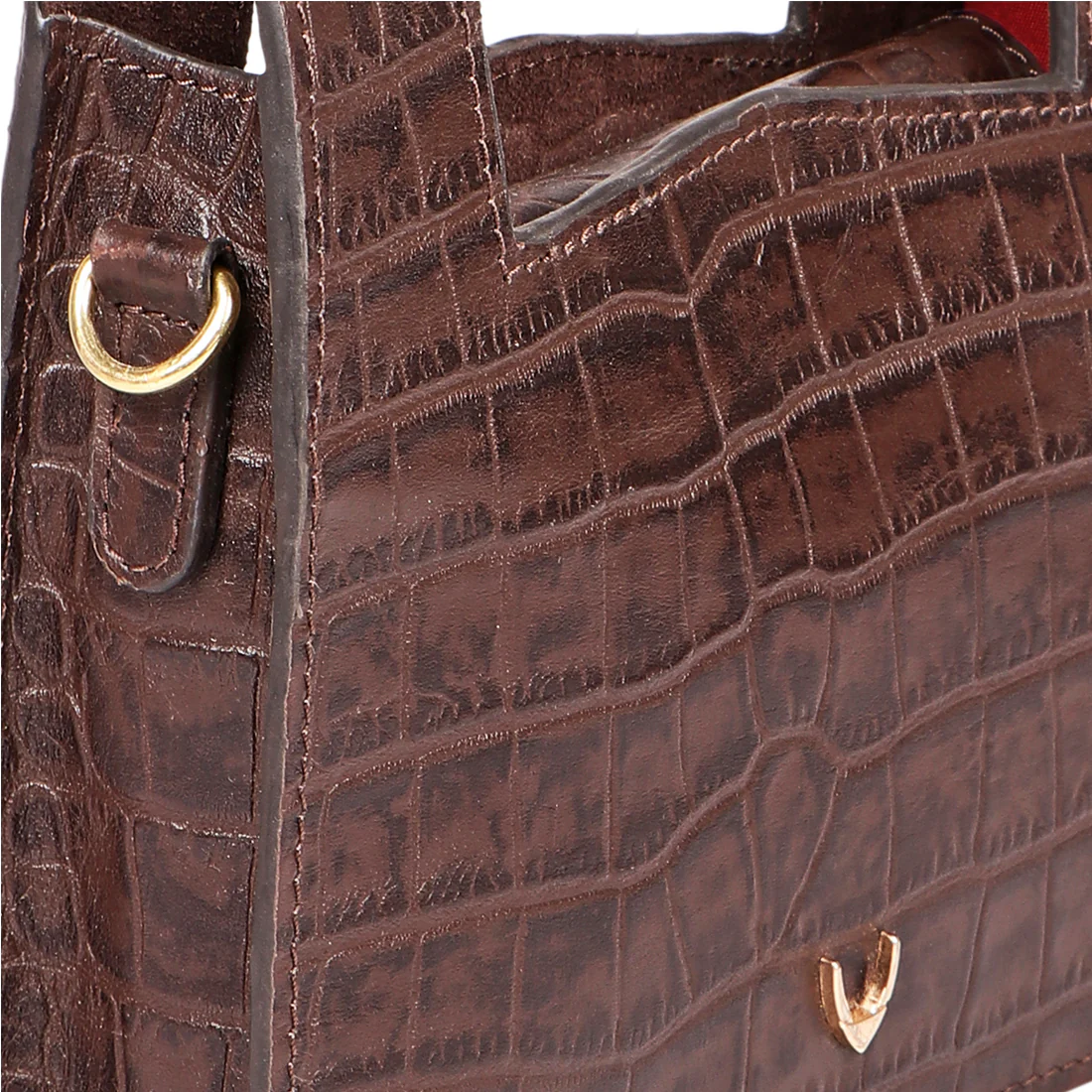 Arica 05 Brown Leather Sling Bag - Image 5