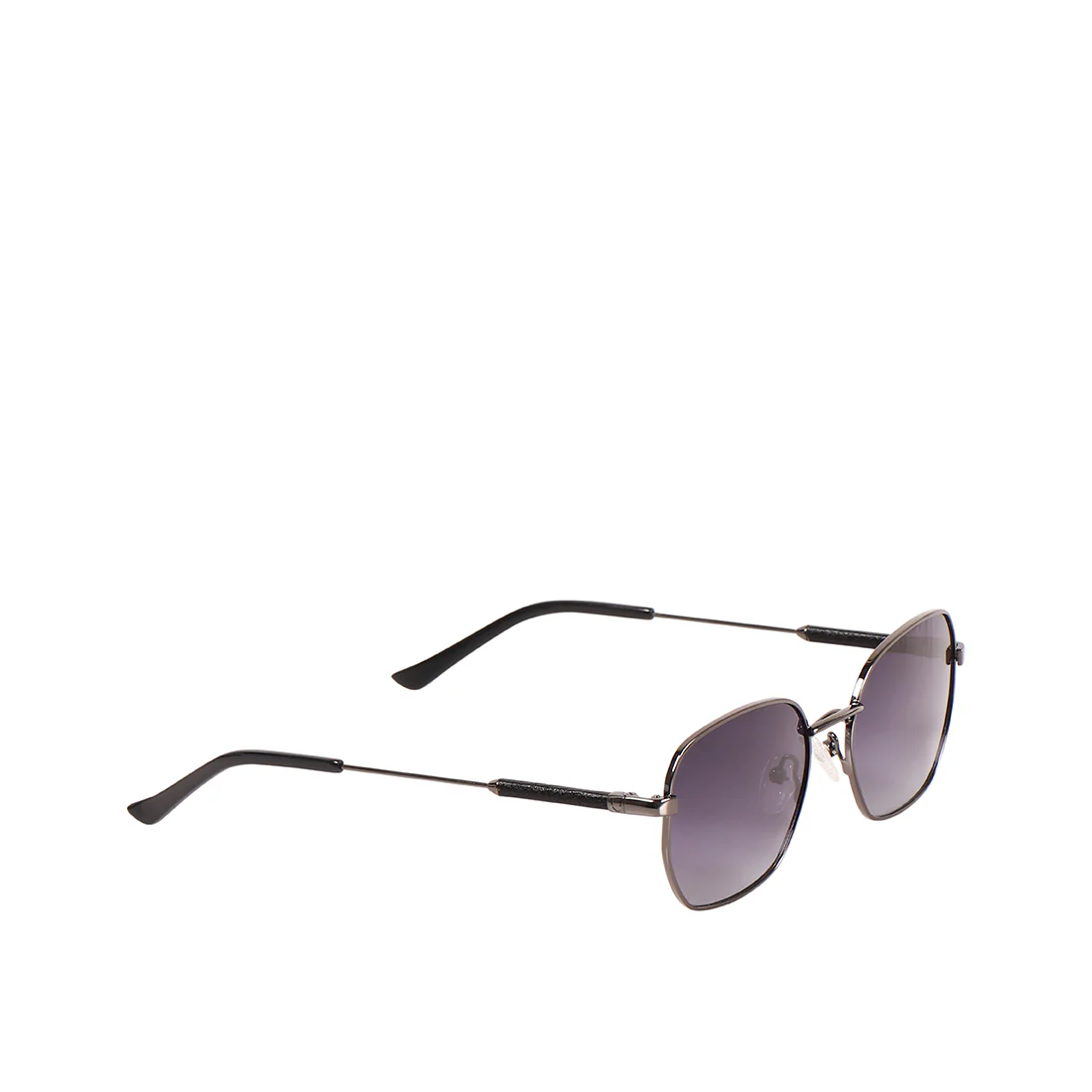 Aruba Unisex Black Round Sunglasses - Image 4