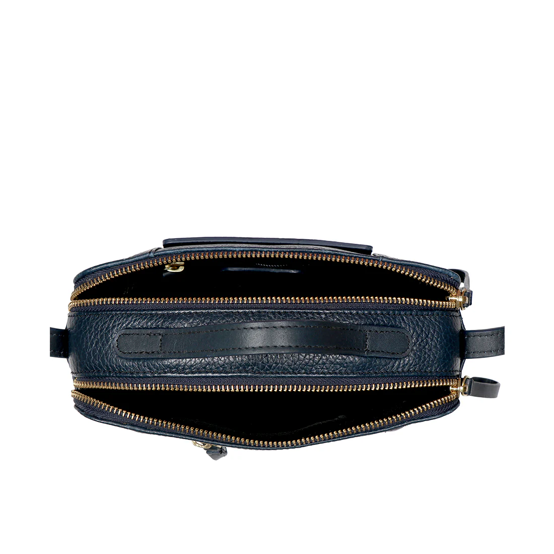 Aspen 01 Sb Blue Leather Satchel - Image 5