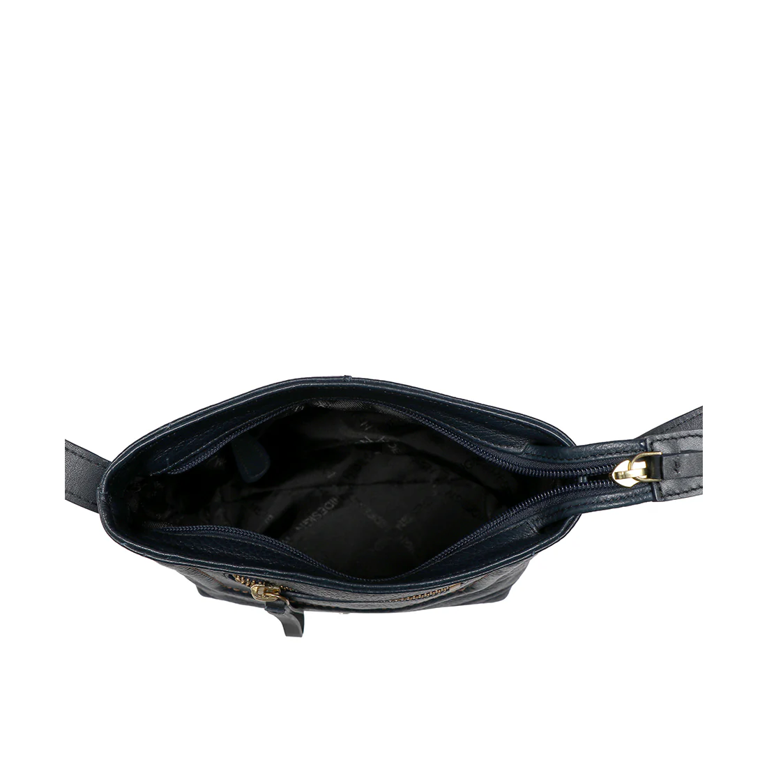 Aspen 02 Sb Blue Leather Sling Bag - Image 4