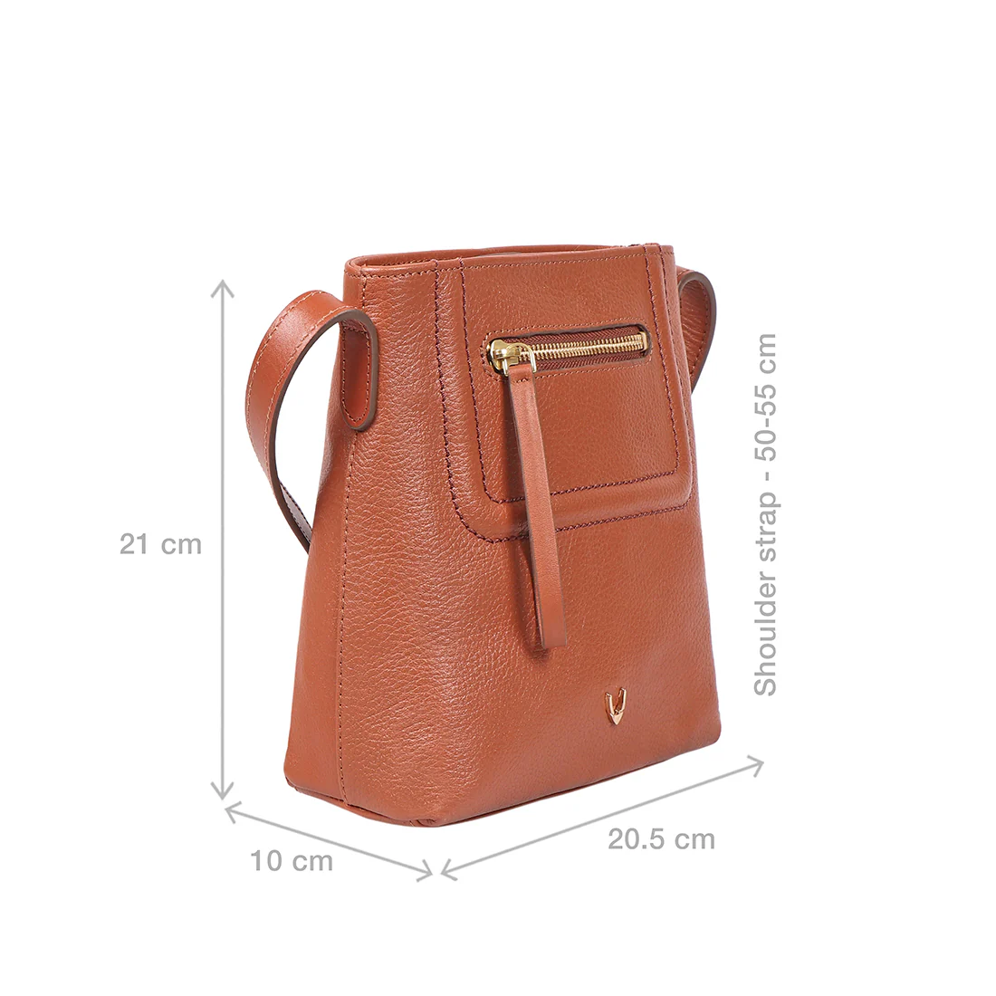 Aspen 02 Sb Tan Leather Sling Bag - Image 2