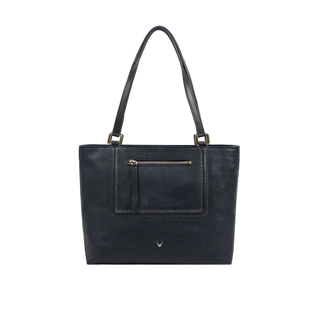 Aspen 03 Sb Blue Leather Tote Bag