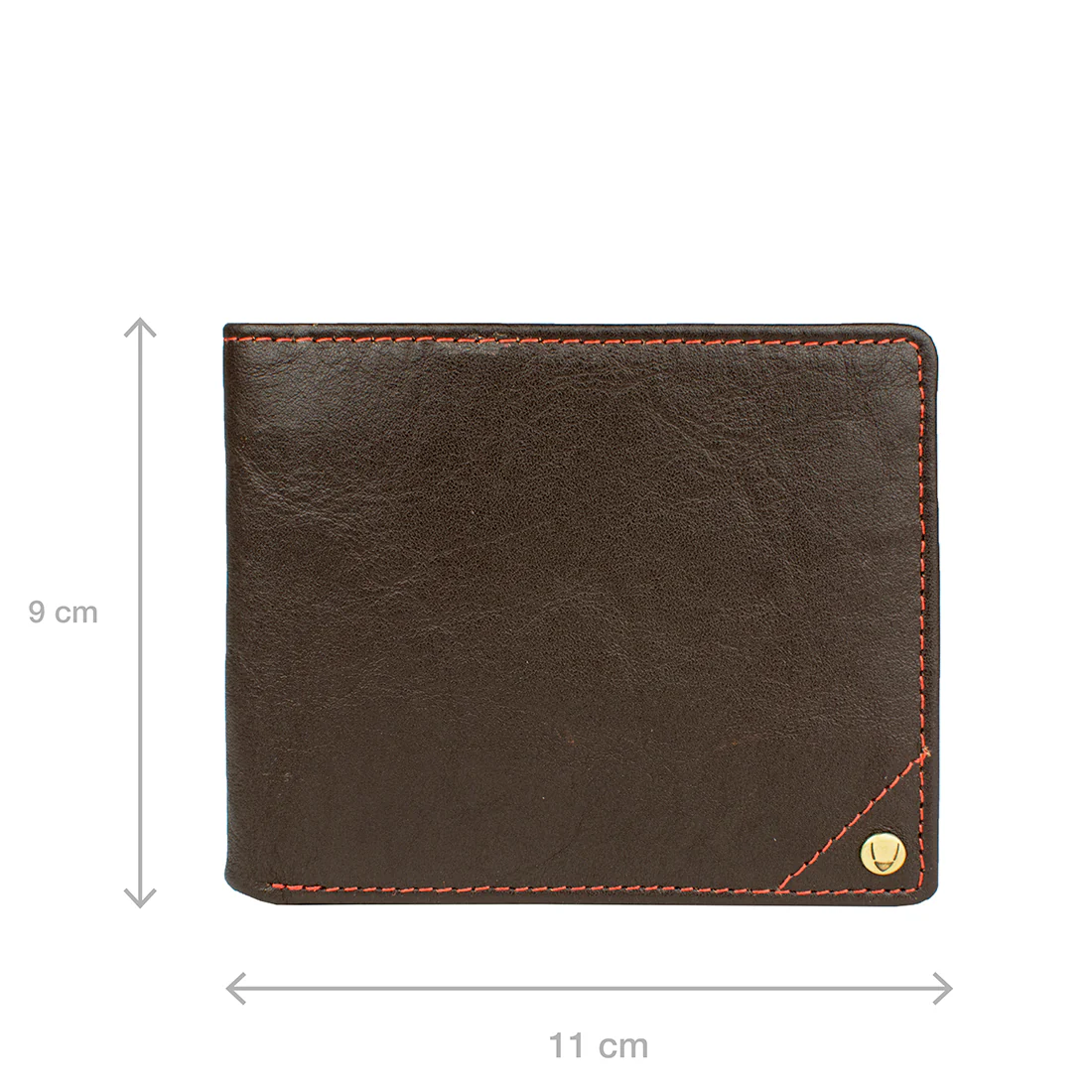 Asw005 Brown Leather Bi-Fold Wallet - Image 4