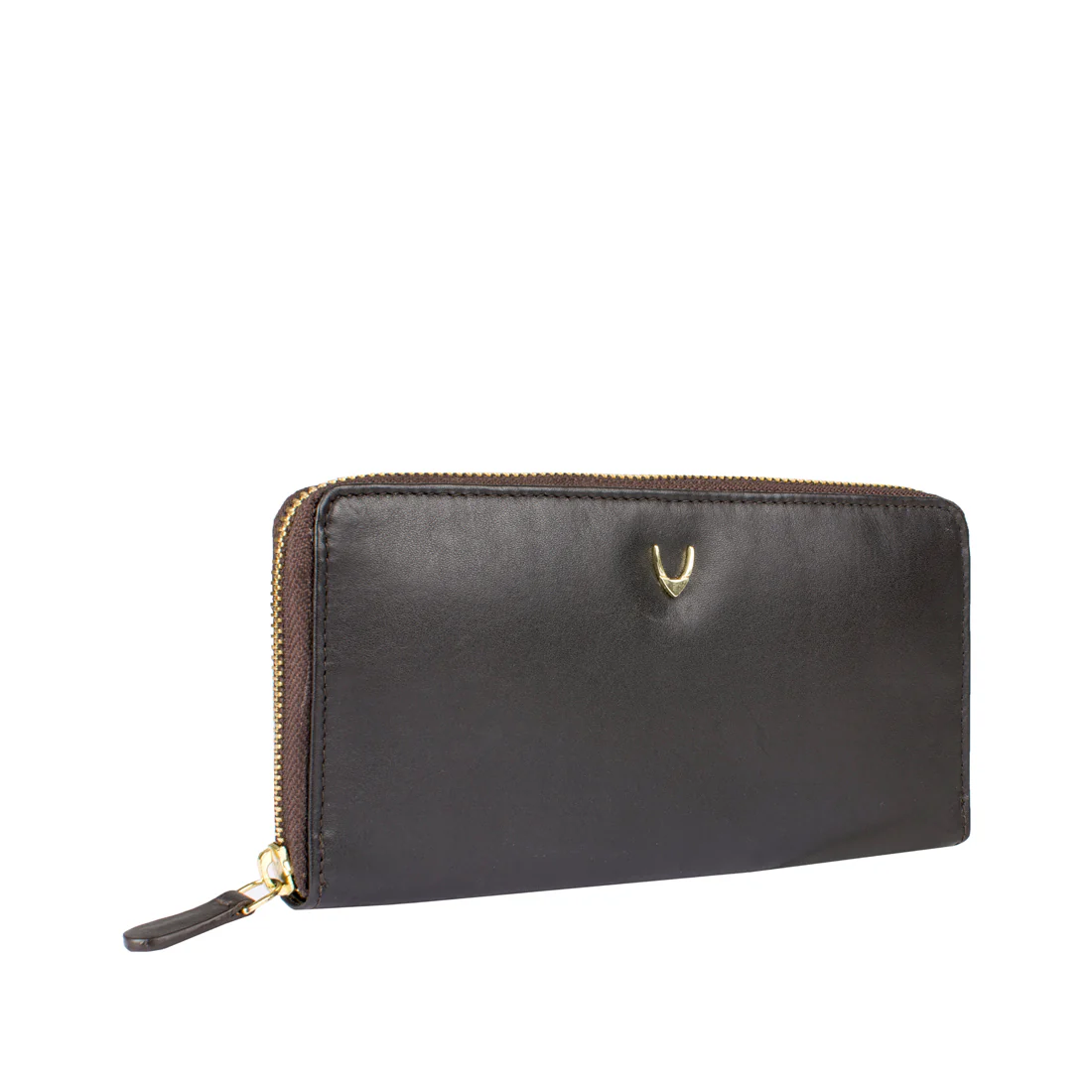 Atlanta Brown Leather Zip Around Wallet - Image 3