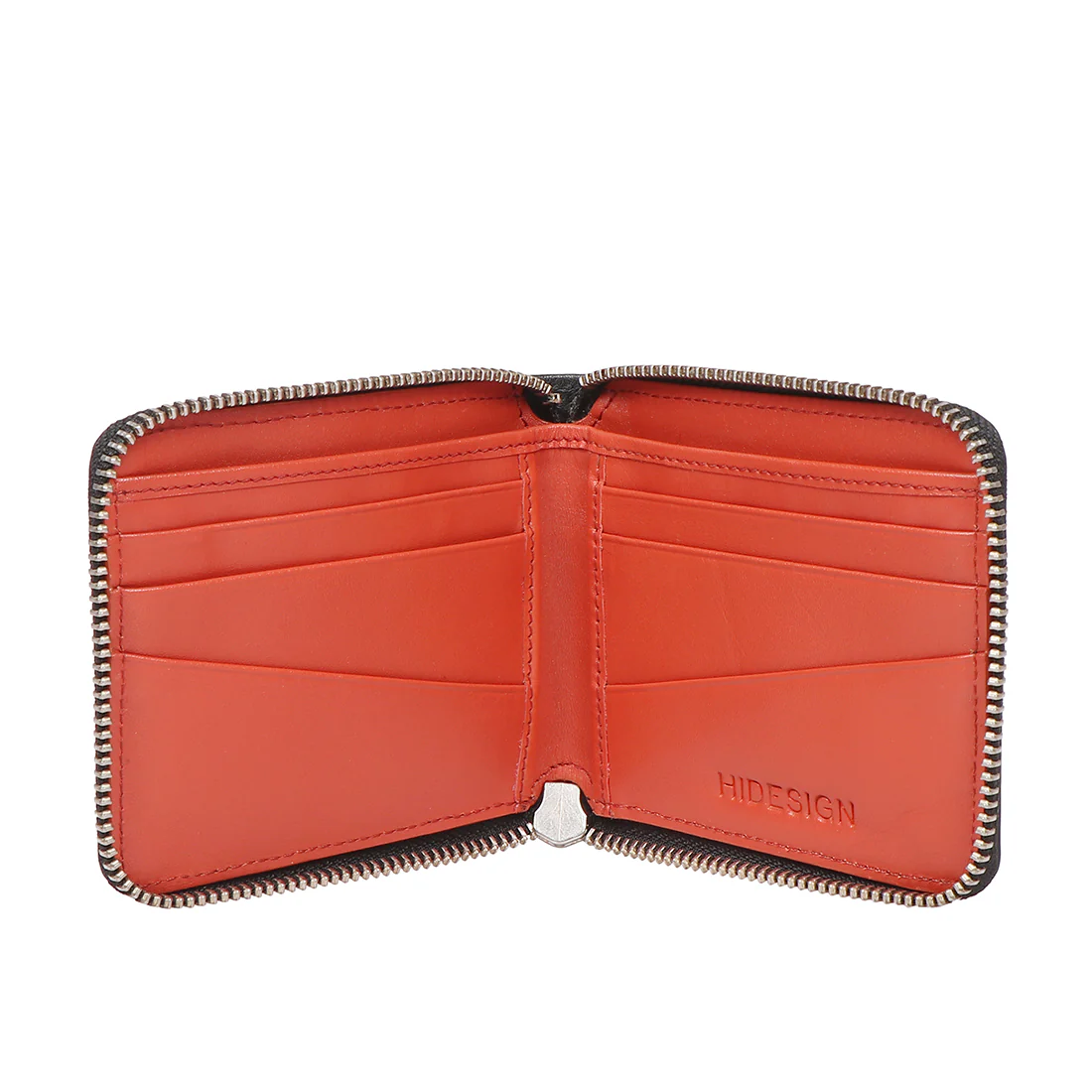 Auckland W1 Black Leather Zip Around Wallet - Image 2
