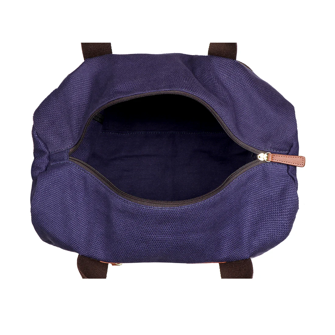 Fb Aventura 01 Purple Leather Duffle Bag - Image 4