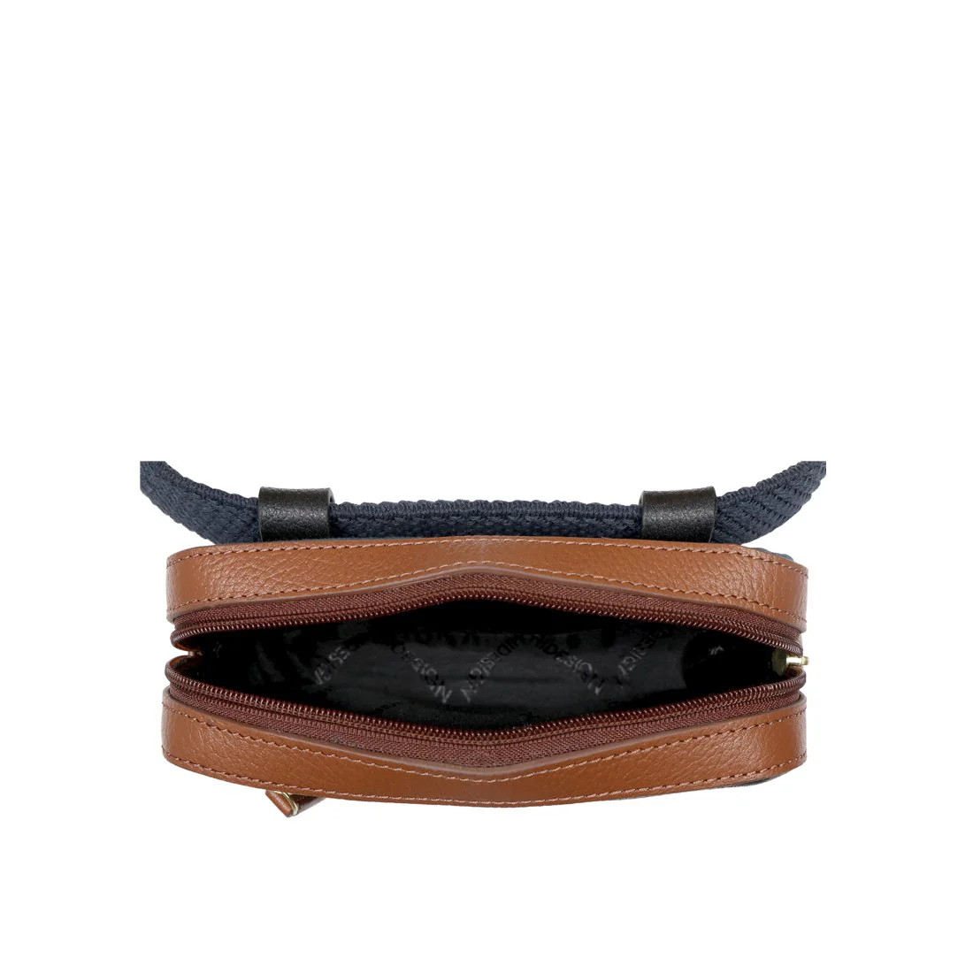 Fb Badass Black Leather Belt Bag - Image 5