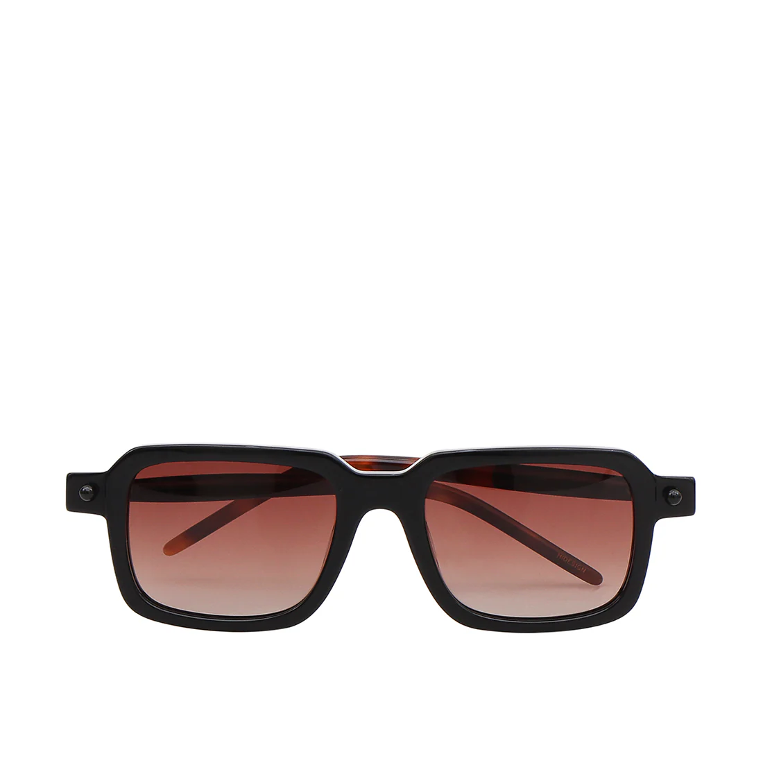 Barbados Men's Brown Wayfarer Sunglasses