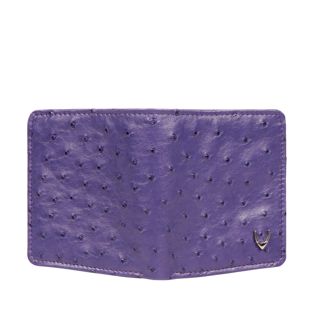 Bartoli W3 Blue Leather Bi-Fold Wallet - Image 6