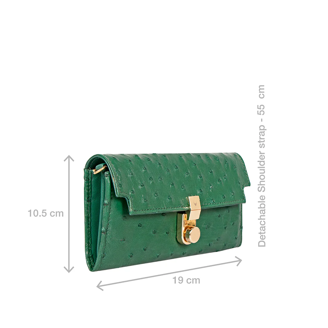 Bartoli W4 Green Leather Sling Wallet - Image 4