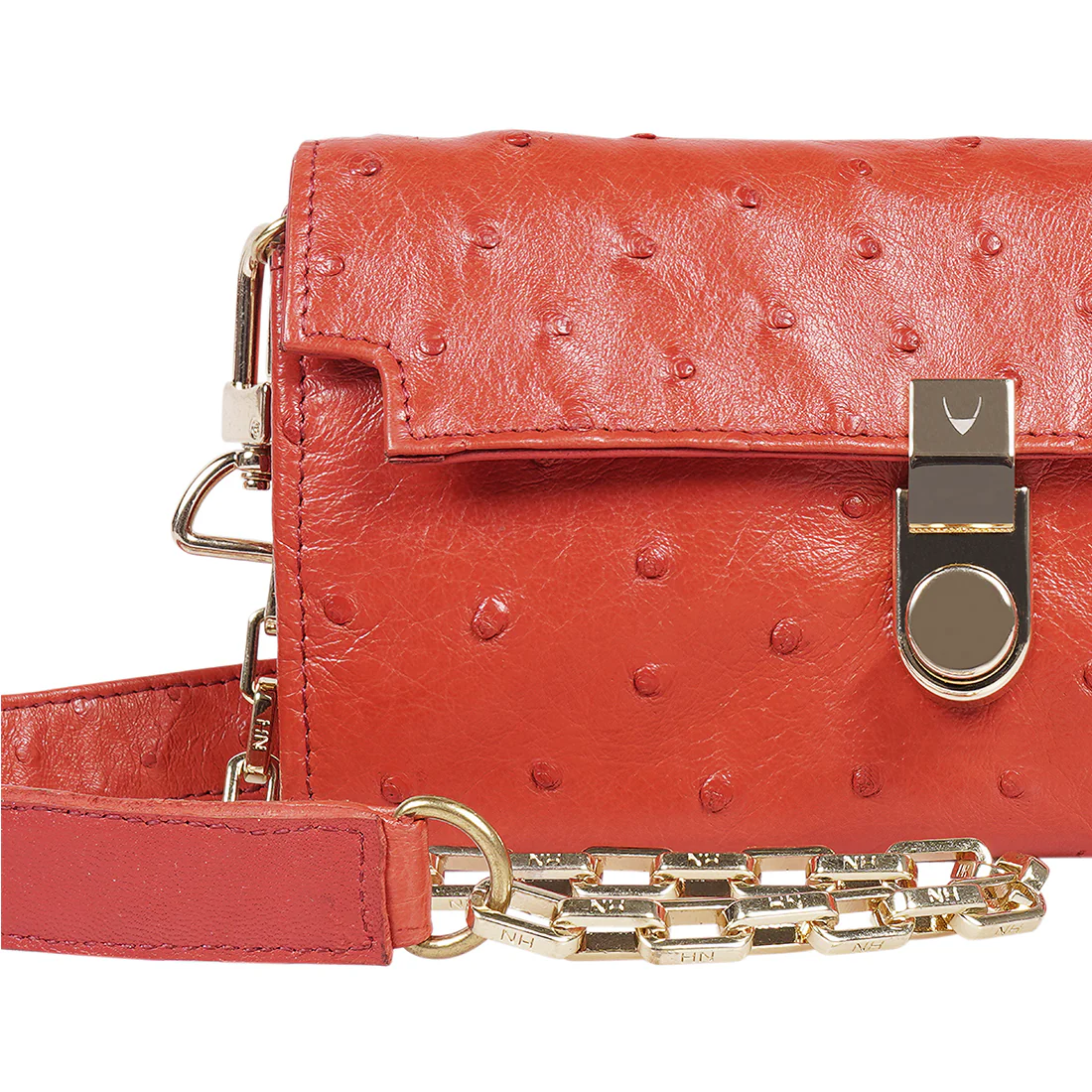 Bartoli W4 Red Leather Sling Wallet - Image 7