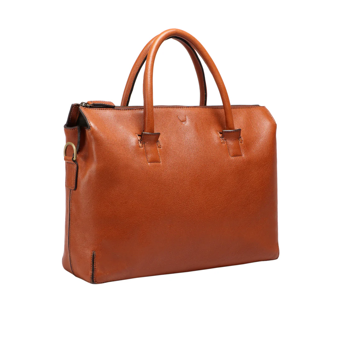Bawa 03 Tan Leather Briefcase - Image 3