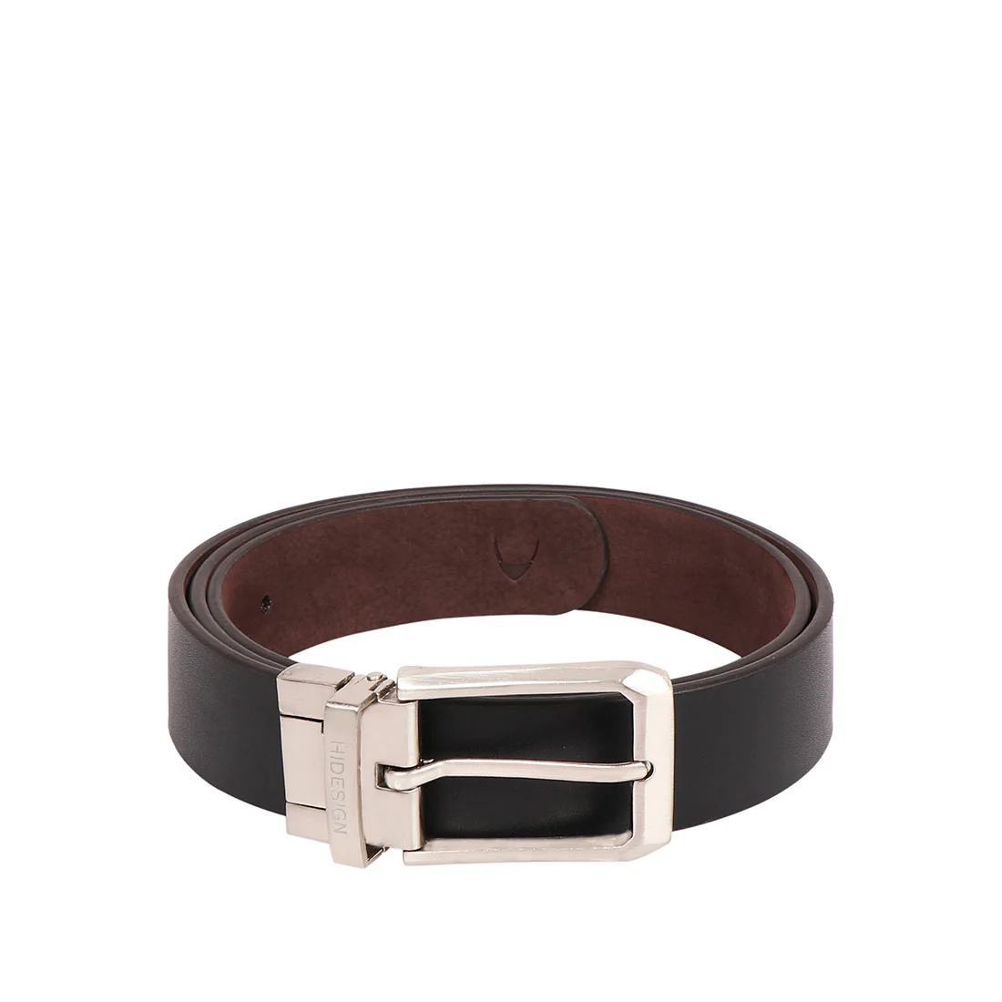 Be2208 Men's Brown Reversible Leather Belt - Image 3